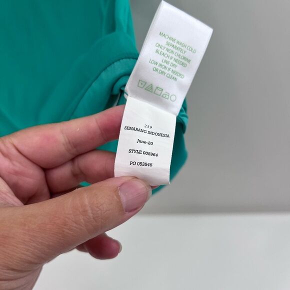 Lilly Pulitzer Ruffle Short Sleeve Ana Top, large, NWOT - Picture 10 of 11